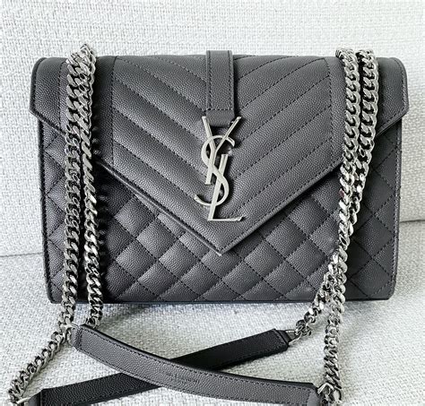 ysl grey purse|ysl purse price.